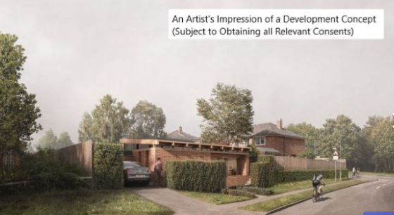 Plot with Planning in Borehamwood photo